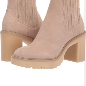 Dolce Vita Women's Caster H2o Fashion Boot. Color Dune Suede